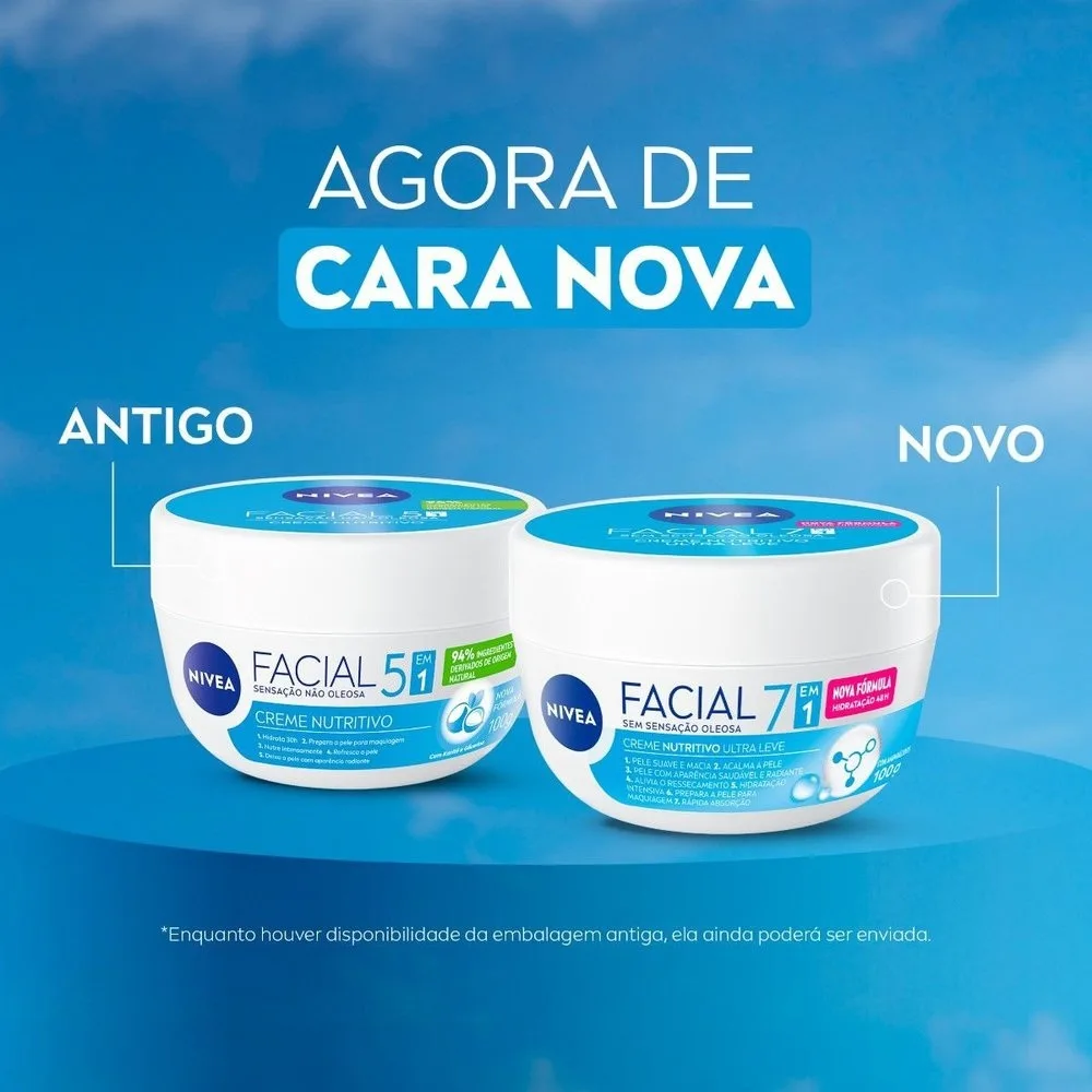 Creme Facial NIVEA Nutritivo 100g, foto 2