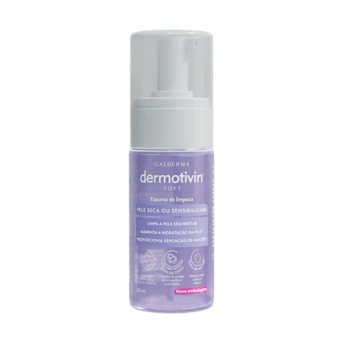Dermotivin Soft Espuma de Limpeza Facial 130ml, foto 1