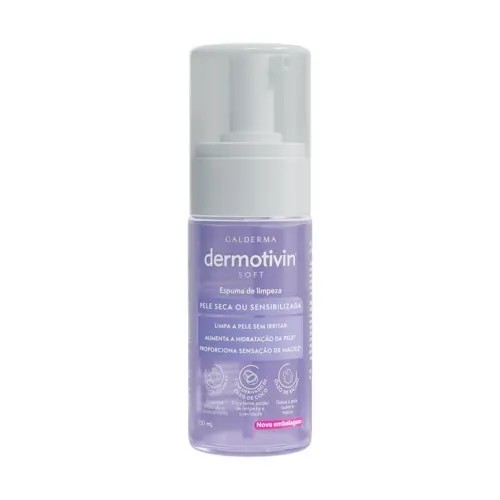 Dermotivin Soft Espuma de Limpeza Facial 130ml
