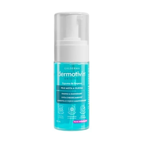 Dermotivin Original Espuma de Limpeza Facial 130ml, foto 1