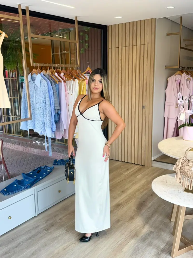 VESTIDO MIDI DUO SALINA