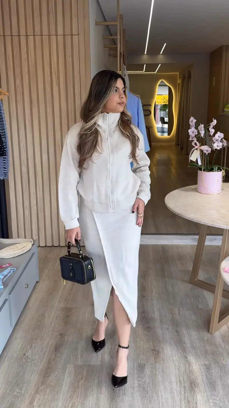 Conjunto Moletom Off White